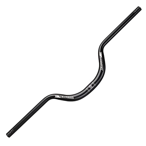 Guidon VTT : Teyssor Guidon de vélo en alliage d'aluminium de 31, 8 mm pour VTT 720 mm / 780 mm