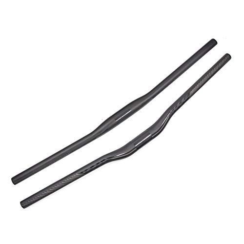 Guidon VTT : TLBBJ Bicycle Handlebar EC90 Montagne Vélo VTT Guidon Guidon Guidon en Fibre de Carbone UD complète Guidon 31, 8 * 600-720 mm Bicycle Parts (Color : Rise 620mm)