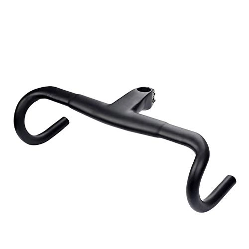 Guidon VTT : WYY Guidon Intégré Au Vélo, Guidon De Course sur Route Ultra-Léger en Carbone T700, Guidon De Vélo De Montagne Haute Performance, Diamètre D'installation 28, 6 Mm, 120x420mm