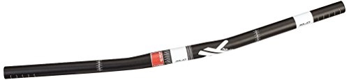 Guidon VTT : XLC Pro Flat-Bar Bügel Hb-m14 Pieces de Velo Mixte, Schwarz Matt (25, 4 mm), 600 mm / / 9° / / Rise: 0 mm