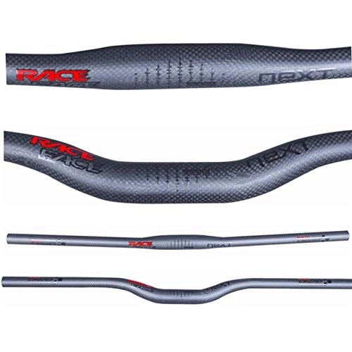 Guidon VTT : ZTTT Super Light Race Face Next Mountain Vélo 3K Complet Carbon Guidon Matte Bicyclette Bicyclette de Carbone MTB Pièces 31.8 * 600-760mm (Color : Rise Handlebar 640mm)