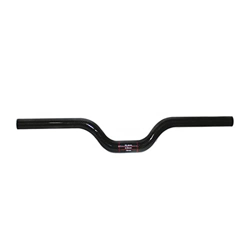 Guidon VTT : ZZHH Bar à bicyclettes de la Fibre de Carbone Guidon de la Barre de vélo 25.4mm Bar à vélo Bar Tiges durables pour Les Accessoires de vélo de vélo VTT de la Route (Color : 25 4x600mm)