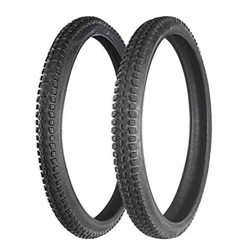 Pneus VTT : HMTE Pneu de vélo 26x2.25 / 27.5X 2.4 Pneus VTT pour Roue de vélo 26 / 27.5, Pack de 2 (Taille : 27.5 * 2.4) (26 * 2.25)