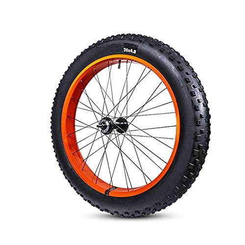 Pneus VTT : LYTBJ Extra-Large 26 * 4.8 Gros Pneu de vélo en Caoutchouc Pneu extérieur Chambre à air Neige vélo Gros vélo VTT VTT pièces de vélo Accessoires de vélo