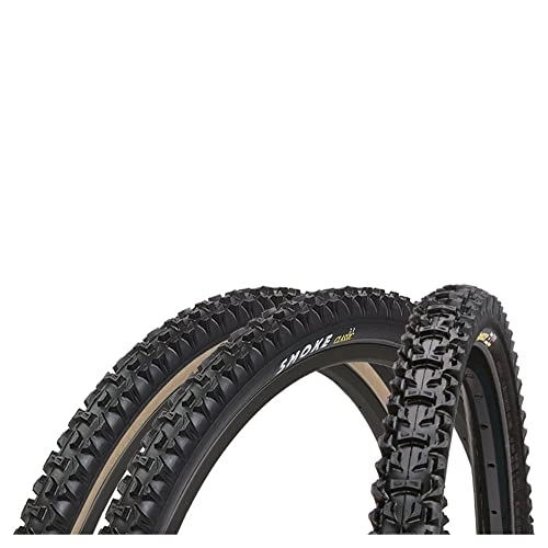 Pneus VTT : panaracer fumée Classique Pliant Pneu VTT, Mixte, PA705SMC2FBC, Noir / Ambre, 26 x 2.1-inch