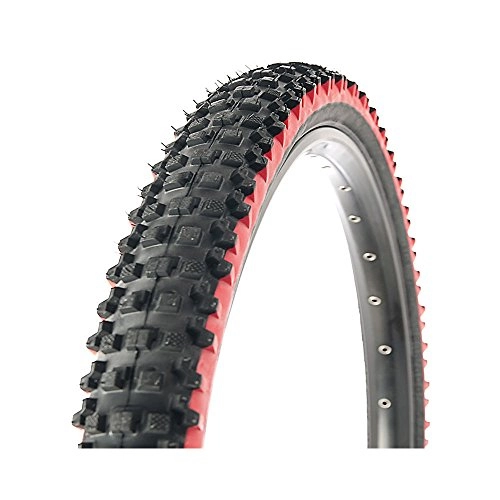 Pneus VTT : Panaracer PA705FIR215 Fire XC Pneu avec Fil Noir Rouge 26 x 2, 1 cm