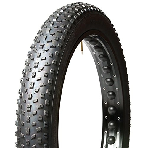 Pneus VTT : panaracer Unisexe Fat B Nimble Filaire Pneu VTT, Noir, 26 x 10, 2 cm