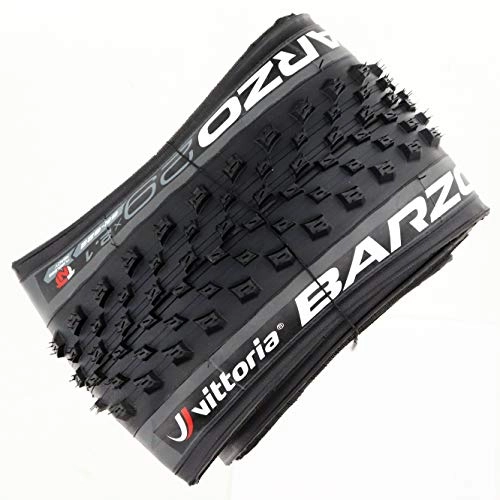 Pneus VTT : QYLOZ Sport extérieur Vittoria Barzo 29x2.10 TNT (Tubeless Ready) Les pneus de vélo Pliant Mountain VTT 29 Tubeless (Wheel Size : 29'', Width : 2.1")