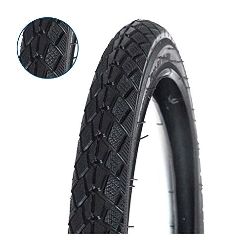 Pneus VTT : SHKUU Bicycle Tires, 14-inch 14x1.75 Mountain Bike Tires, Pneumatic Inner and Outer Tires, Low Resistance Anti-Skid and Wear-Resistant, Folding Bicycle Accessories