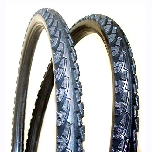 Pneus VTT : TLBBJ Bicycle Tires VTT VTT Pneus 26 * 26 * 1, 95 2, 125 26 * 1, 50 1 Pcs gonflage des pneus Fixe Solide pneus Dérailleur Solide for VTT Durable (Color : Black)
