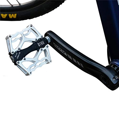 Pédales VTT : GYYY Ultraléger Aluminium Mountain Road Bike But Vélo VTT Vélo Treadle for Bicicleta Pédale vélo Unisexe (Color : Silver, Size : A)