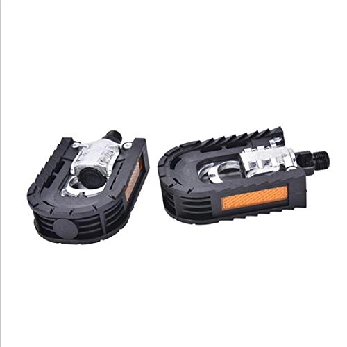 Pédales VTT : HUANGDANSEN Bicycle Pedal2Pcs Mountain Bike Pedal Aluminum Alloy Folding High Strength Non-Slip Bicycle Pedal Safe and Durable Accessories