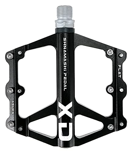 Pédales VTT : JTXQSI Pédale de VTT de Montagne, Pédale de la pédale de vélo de Montagne antidérapante (Color : XD Black)