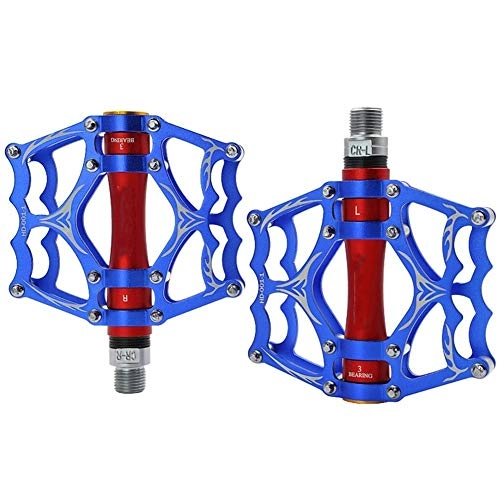 Pédales VTT : Leslaur Pédales VTT Cyclisme Pédale vélo Durable Mountain Bike Pédale de vélo vélo Pédales Pedale VTT de Montagne Antidérapantes et Légères U