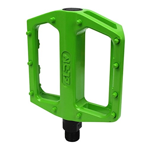 Pédales VTT : NC - 17 sudpin STD Pro Zero Plate-Forme de pédales en Aluminium pour pédales de vélo VTT / vélo / VTT pédale de BMX / résistante / Ultra léger / Fixe Broches Vert Vert