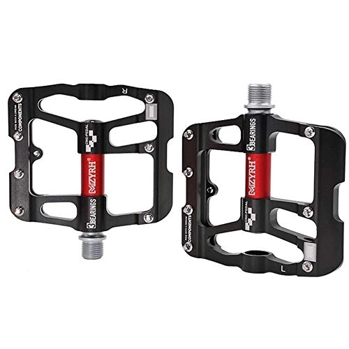 Pédales VTT : PéDale VTT Plat Pédales Vélo Accessoires Accessoires vélo Vélo Accessoires Vélo De Route Pédales Vélo Pédales Accessoires de Vélo De Montagne Black, Free Size