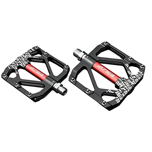 Pédales VTT : Pédales de vélo Pédales de plate-forme de vélo Pédales plates de vélo, 2 pédales de vélo de montagne en aluminium antidérapantes durables, pédales de vélo pour vélo de route de vélo de montagne