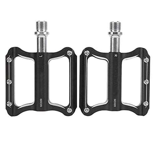 Pédales VTT : Pédales Plates pour vélo, pédales antidérapantes en Aluminium pour VTT et vélos de Route.