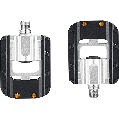 Pédales VTT : wivarra PéDales de VéLo de Montagne PéDales de VéLo AntidéRapantes Pliantes PéDale Pliable 9 / 16 pour VéLo de Trajet VéLo de VéLo de Montagne