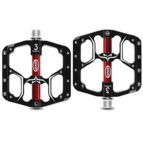 Pédales VTT : WJJ Mountain Bike Pedals, Build to Last, Easy to Install, Suitable for Commuting, Recreational Riding, BMX, Cruisers Bicycle, Kids' Bikes