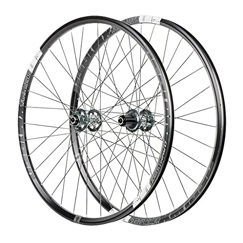 Roues VTT : 26 / 27.5 "paire de roues de frein à disque vtt, moyeu de roulements hybrides / montagne à dégagement rapide en alliage d'aluminium à Double paroi 8 / 9 / 10 / 11 vitesses ( Color : B , Size : 27.5 inch )