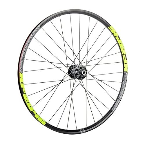 Roues VTT : BYCDD Roues de vélo Avant et arrière Libération Rapide Vélo de Montagne Vélo de Montagne Ultralight Alliage MTB Rim Frein à Disque 8-11 Vitesse, Black_26 inch