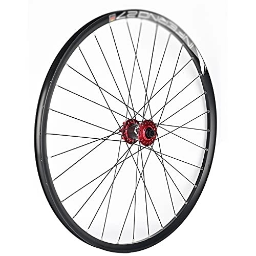 Roues VTT : BYCDD Wheelset Racing 26 Pouces Libération Rapide Frein Hybride / Vélo de Montagne Roues de Jante pour 8 à 12 Vitesses, Black_26 inch