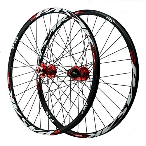 Roues VTT : Lot de 2 roues de vélo de montagne de 26 / 27, 5 / 79 pouces, premier 2 roues arrière 5 roulements 8 / 9 / 10 / 11 / 12 vitesses