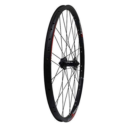 Roues VTT : MBZL Paire Roues vélo, 26" Roue en Alliage Front Mountain Mur Disque Double Quick Release 28 H