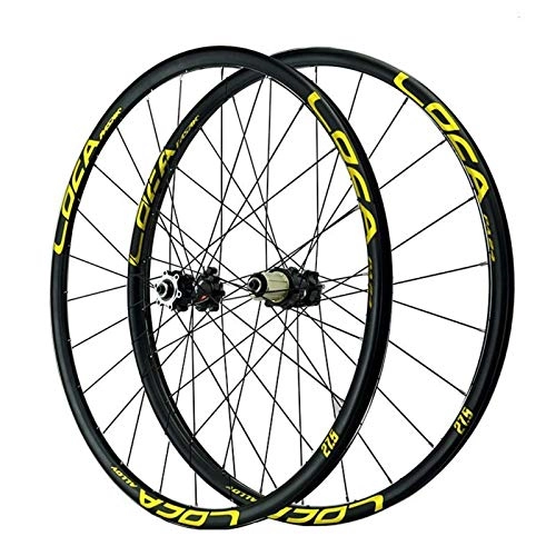 Roues VTT : MNBV 26 27.5 29 en Roue de vélo Double paroi VTT Jante Frein à Disque à 6 Clous libération Rapide pour 8 9 10 11 12 Vitesses Roue Libre Cassette Roue de vélo