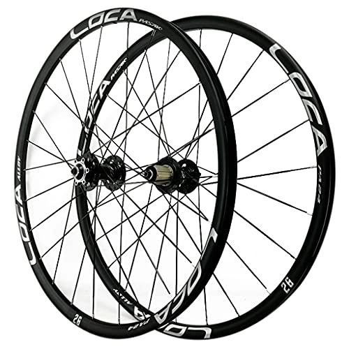 Roues VTT : OPARIA 26 / 27.5 / 29 Pouces Vélo Wheelset VTT Vélo Roues Libération Rapide Frein à Disque Jeu de Roues Quick Release Paire De Roues De Vélo De Montagne 8 9 10 11 12 Vitesse