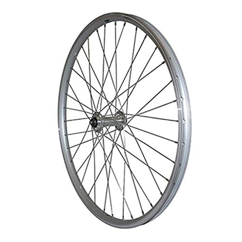 Roues VTT : Roue VTT 24" Avant ALU Argent Double PAROI MOY ALU Blocage