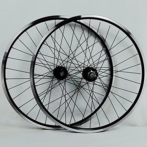 Roues VTT : Roues de vélo de Montagne 26 / 27, 5 / 29 Pouces Jante de vélo V / Frein à Disque Jeu de Roues VTT à Dégagement Rapide Moyeu 32H Fit pour Cassette 7-12 Vitesses 2200g (Size : 29inch)