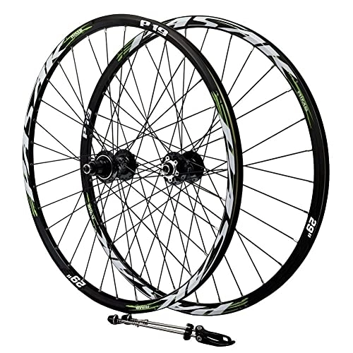 Roues VTT : Roues Vélo Montagne 26" 27.5" 29" Alliage À Double Paroi Vélo VTT 11 / 12 Vitesses Avant Deux Arrière Quatre Roulements 32 Trous Frein À Disque À Dégagement Rapide (Size : 26inch)