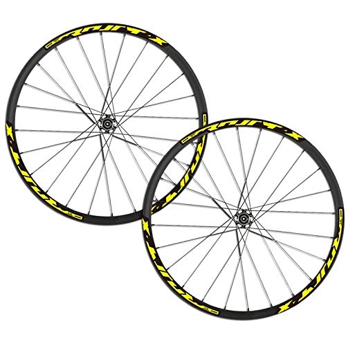 Roues VTT : Stickers de Roue vélo / décalcomanies pour VTT 26 27, 5 29 Pouces Mountain Bike Wheelset Autocollants Bandes (Color : 27.5er Blue)