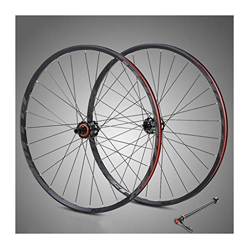 Roues VTT : WCS Roue de Bicyclette réglée 29 Pouces Hors Route VTT en Alliage d'aluminium de Roue Disque Freins 11-12 Vitesse avec C9.0 Anti-Curseur for Volant SRAM (Color : Dark Grey)