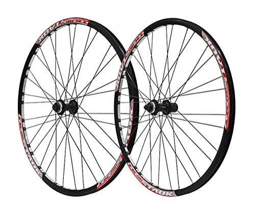 Roues VTT : WJYCGFKJ Paire de Roues de vélo de Montagne 27, 5 Pouces Jante VTT vélo Ensemble de Roues de Frein à Disque Centerlock moyeu à dégagement Rapide 32H pour 7 / 8 / 9 / 10 Vitesse Cassette Accessoire de vélo 2