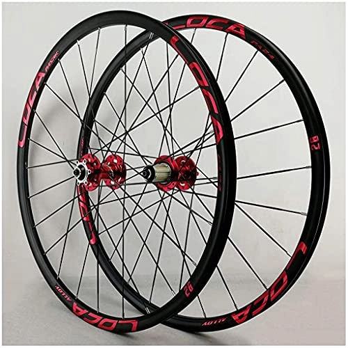 Roues VTT : XCZZYC Paire de Roues de vélo 26 Pouces, Double paroi 27, 5"VTT Roues de Cyclisme de Course de Montagne Frein à Disque 24 Trous 7 / 8 / 9 / 10 / 11 Roue