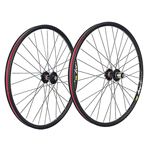 Roues VTT : XHEEB 26 / 27, 5 / 29 Pouces VTT Roues Vélo Jantes VéLo, Paire Roues / Jeu Roues Frein à Disque / 4 Roulements / 32 Trous / Support 7-10 Vitesses Cassette Roue Libre / Moyeu 6 Couleurs en Option