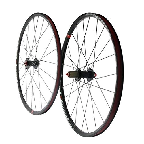 Roues VTT : ZWB Ensemble De Roues De Vélo De Montagne 27, 5 Pouces, Roue De Vélo VTT Jante en Alliage Double Couche Roulement Scellé 8-10 Vitesses Frein À Disque De Moyeu Flywhee