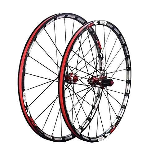 Roues VTT : ZWB Paire De Roues De Vélo De 26 Pouces, Roues De Cyclisme VTT 27, 5 Pouces De Dégagement Rapide De Vélo De Montagne 5 Palin Roulement 7 8 9 10 11 Vitesses