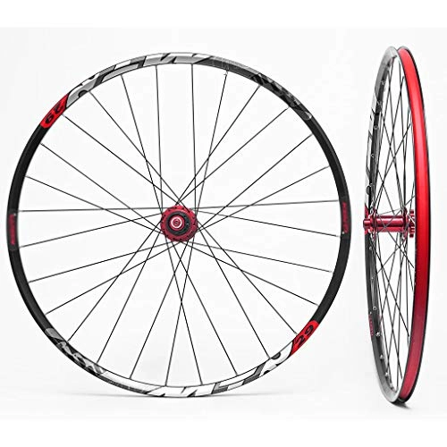 Roues VTT : ZWB Paire De Roues VTT, Wheel Master Roues De Vélo À Double Paroi en Alliage Mountain Disc 29 Pouces Compatibles avec 7, 8, 9, 10, 11 Vitesses Six Clous