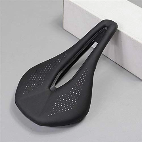 Sièges VTT : BFFDD Vélo Seat Selle VTT Route Selles VTT Racing Selle PU Doux et Respirant Coussin de siège (Color : Black)