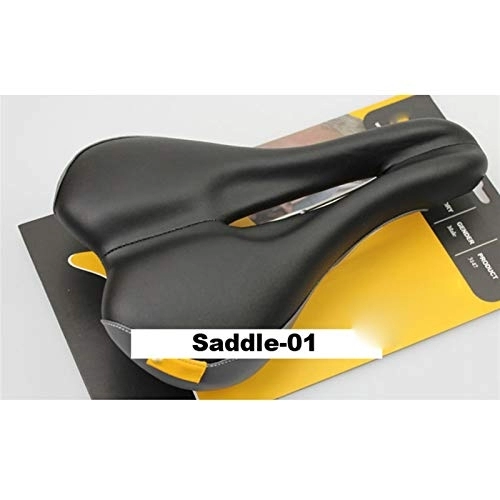 Sièges VTT : BFFDD Vélo Selle VTT Doux VTT Selle vélo Siège Route vélo Selle Coussin siège for Saddles Creux (Color : D2)