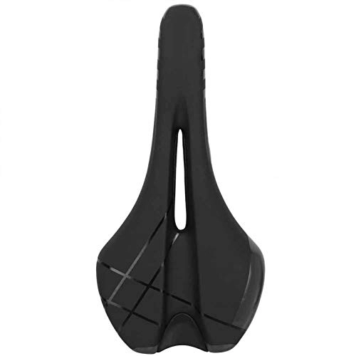 Sièges VTT : Blantye Outdoor Route VTT Vélo Doux Creux Vélo Selle Coussin Coussin Siège(Le Noir)