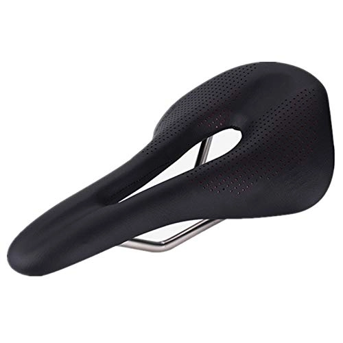 Sièges VTT : BMWY De Haute qualité Ultraléger Creux vélo Selle Respirant Triathlon Vélo Selle VTT Courses sur Route vélo Selles Respirant Coussin de siège Achevée (Color : GUB 1136 Black)