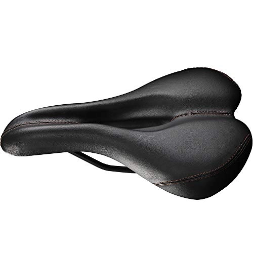 Sièges VTT : BXGSHOSF Coussin de vélo équitation Coussin Respirant Selle vélo de Montagne Large Large Coussin Confortable Absorbant Les Chocs Accessoires de vélo