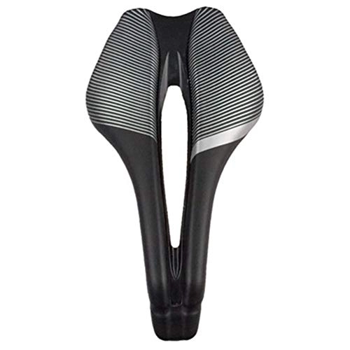 Sièges VTT : Coussin de selles de vélo Course vélo selle de vélo Selle VTT Route de montagne assise confortable Lightweight souple à vélo Pièces de rechange for vélos Cyclisme, Pièces pour vélos ( Color : Black )