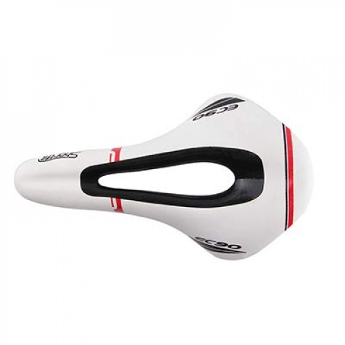 Sièges VTT : EC90 vlo Selle VTT Route Selle VTT Vlo de Course Seat Coussin Souple PU de Rechange Ultralger vlo Pices White