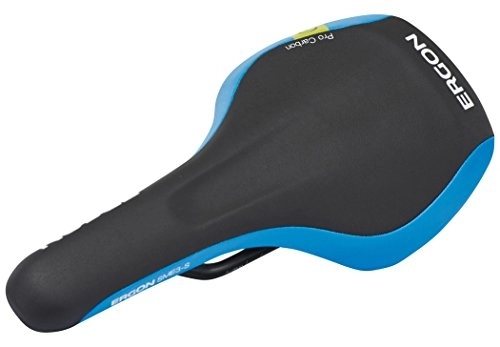 Sièges VTT : Ergon SME3 Pro Carbon Enduro Selle de vélo ergonomique Noir / bleu Taille M